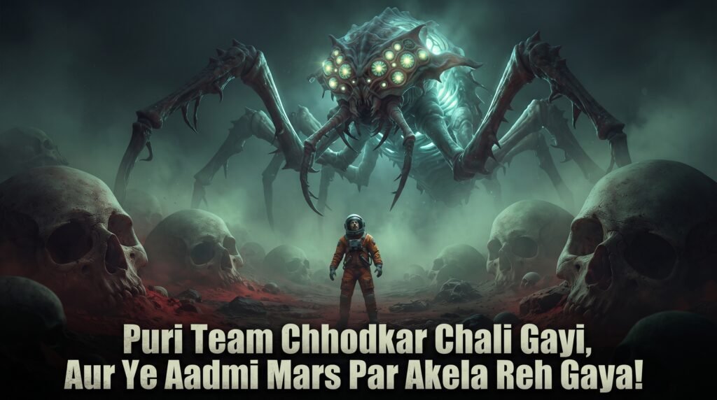 Puri Team Chhodkar Chali Gayi, Aur Ye Aadmi Mars Par Akela Reh Gaya!